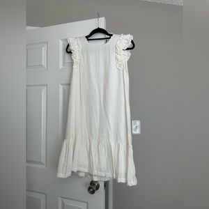 Cece white mini dress